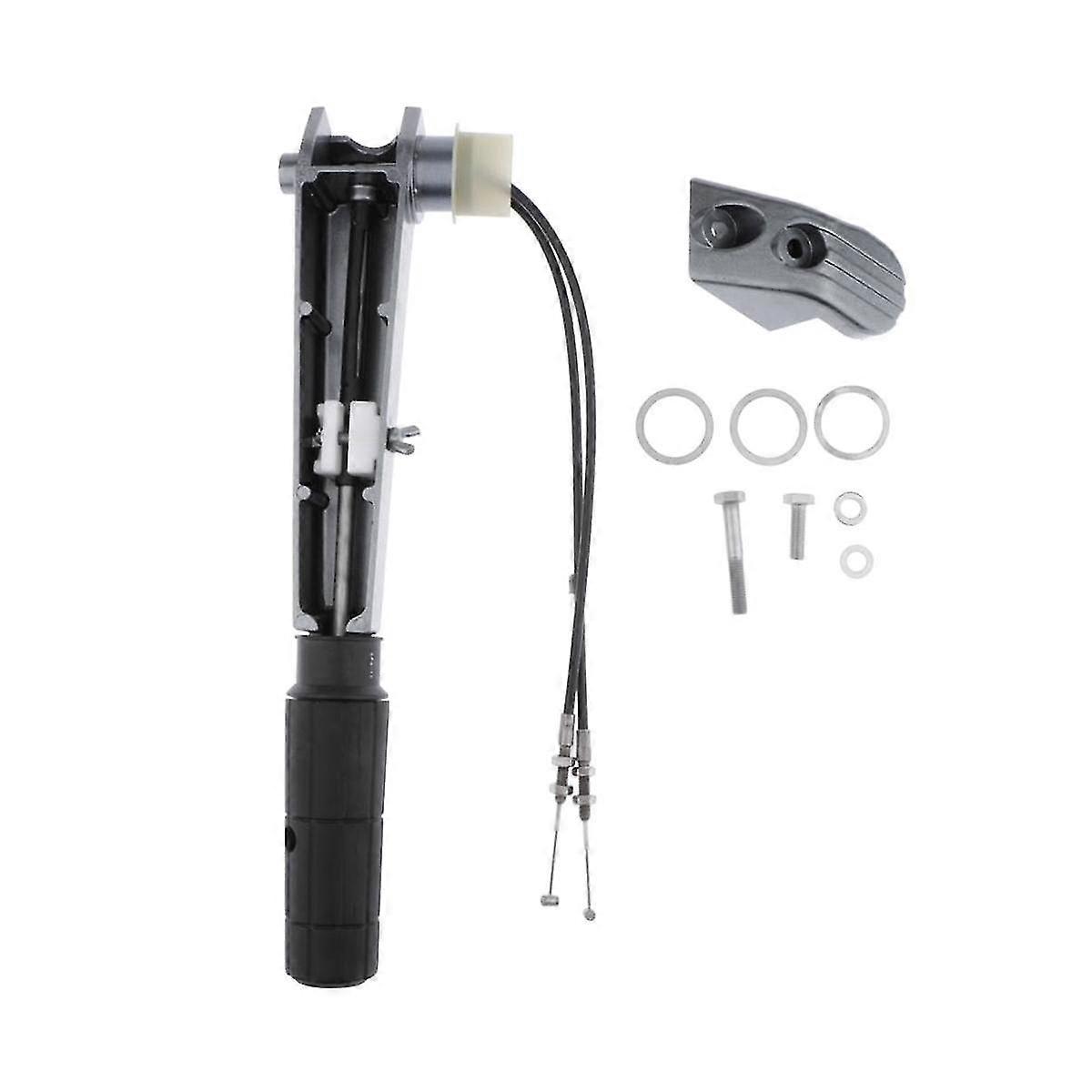 6b4-42111-00-4d Outboard Throttle Handle Assy With Cable For Outboard