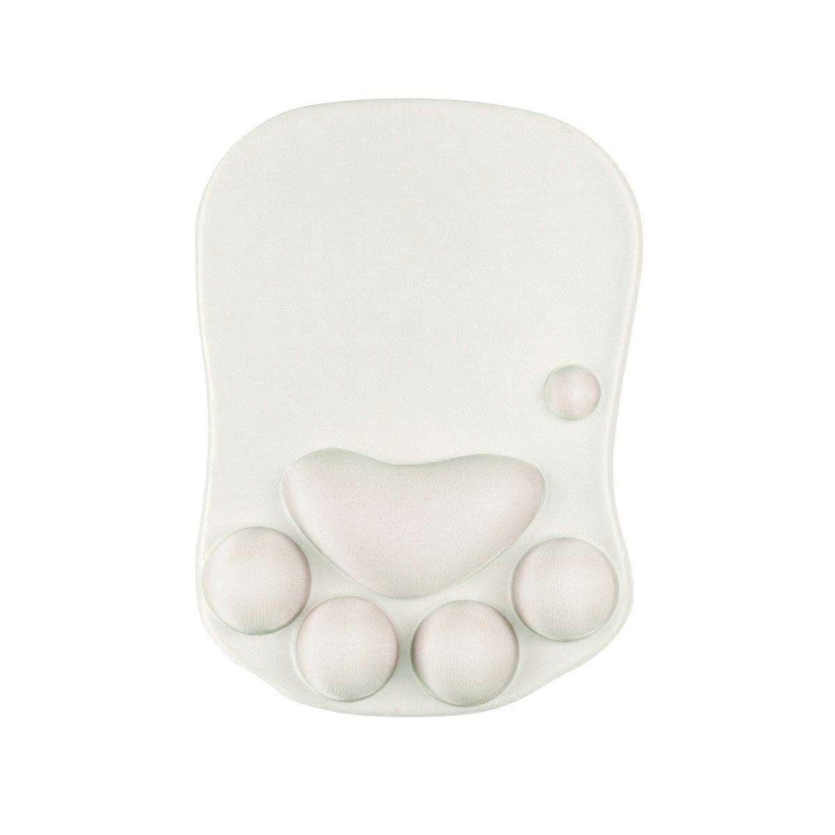 Ergonomic mouse pad for comfortable wrist support during use