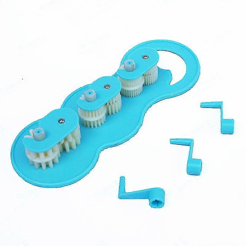 Papier Quilling Crimper, Handbediende Paper Crimper, Wave Shape, The Tool Diy Manual Quilling Tool (1st, blauw) - shdsa