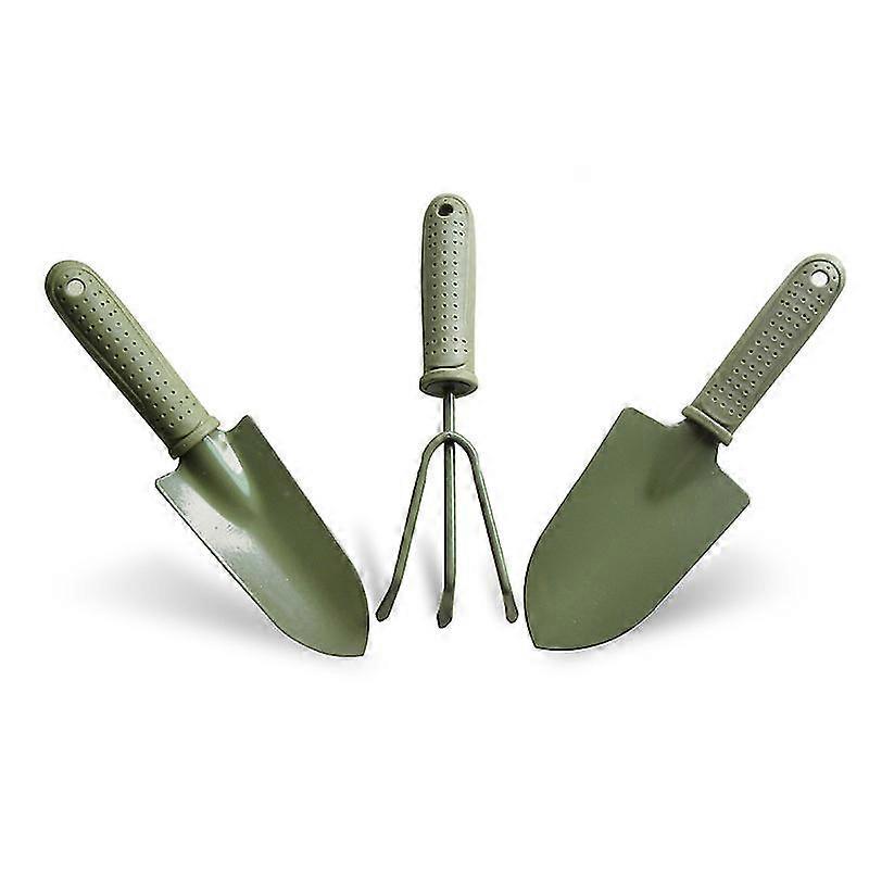 Gardening Tools, 3 Pieces Garden Tools With Ps Tru, Hand Rake, Transplanter For Pruning, Transplanting Indoor And Garden