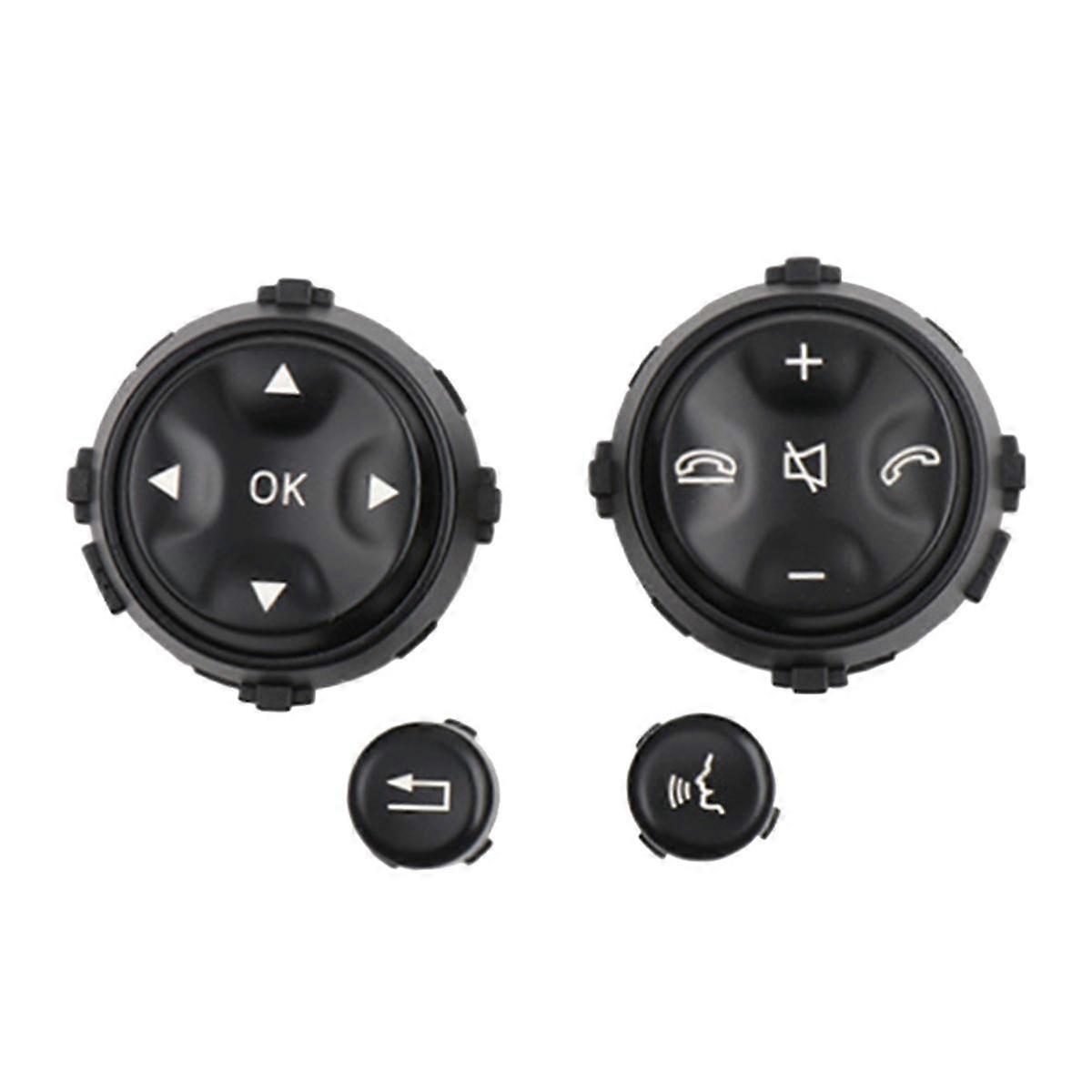 Car Multifunction Steering Wheel Button for S-Class W221 2006-2009 W216 2007-2013 Black Car Accesso