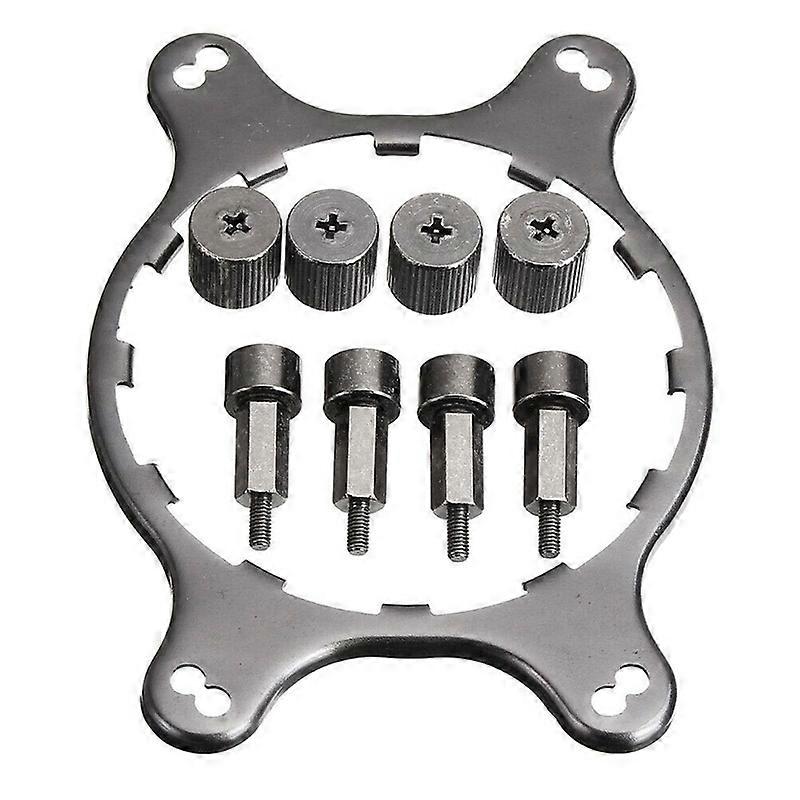Back Plate Sturdy CPU Fan Bracket Support Stable Holder Radiator Mount compatible-for AM4