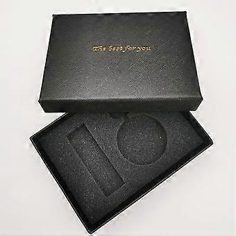 Neue Luxus Gold Taschenuhr Box Hülle Uhren Geschenkboxen Papierkoffer Verpackung S008