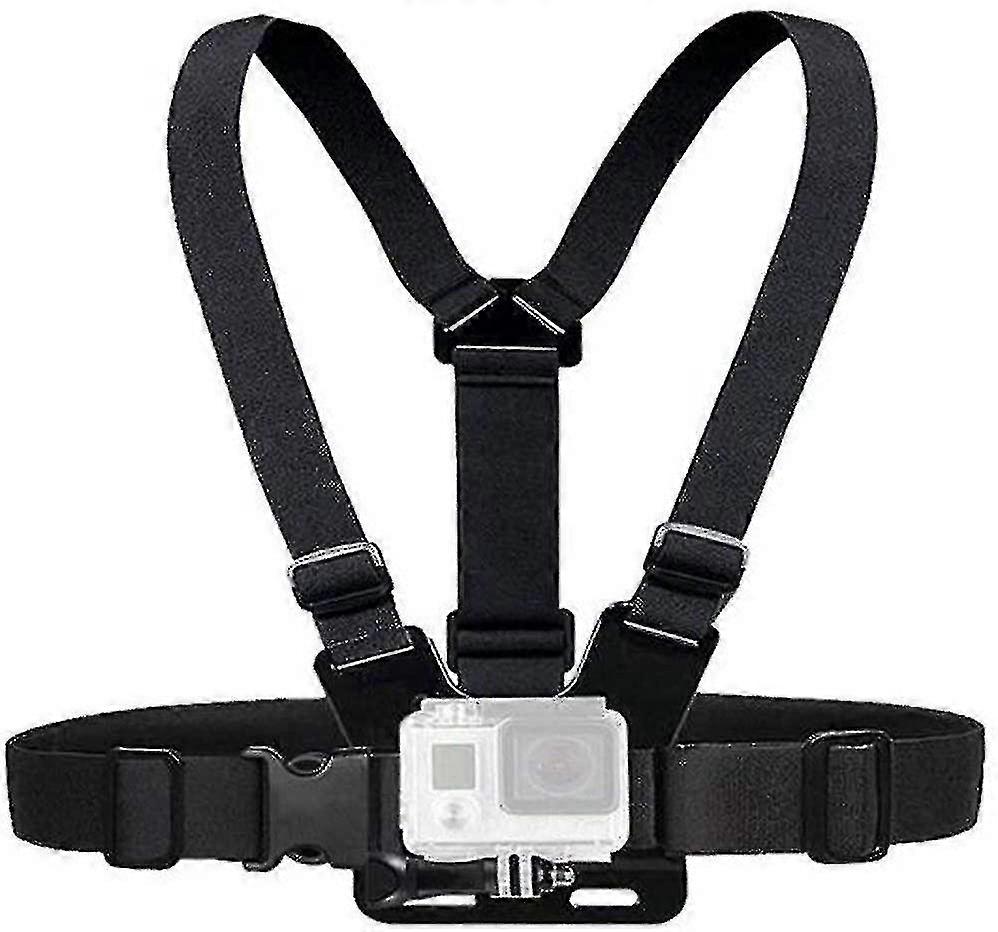 Chest Strap Action Camera Accessory (1 Piece) Black