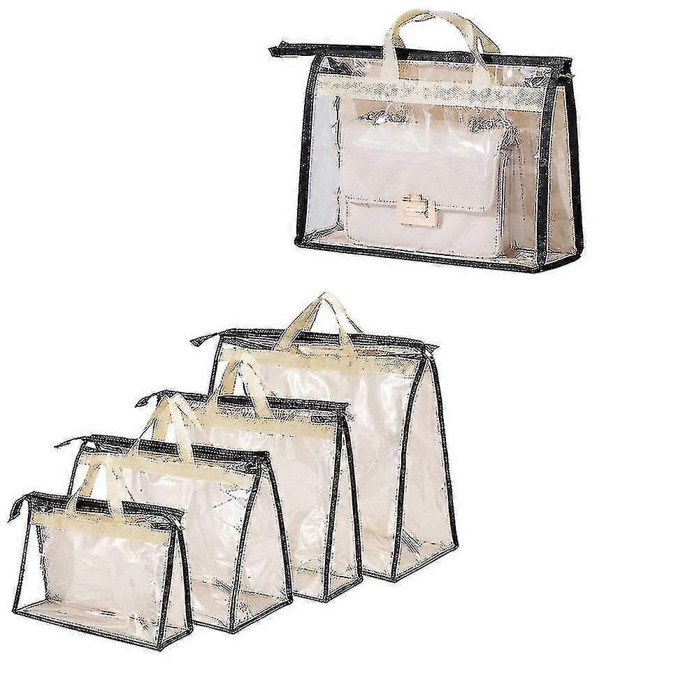 5 Pack Dammpåsar För Handväskor Klar Handväska Förvaring