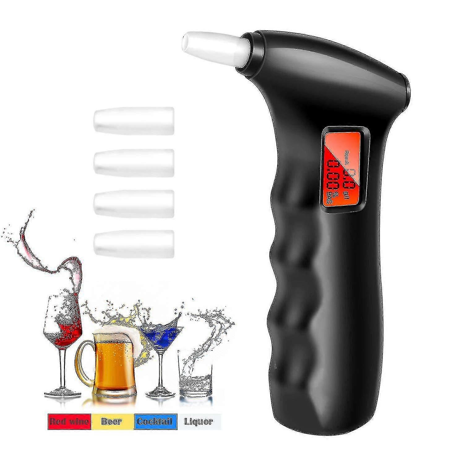 Breathalyzer,professional-grade Accuracy,portable ,breath Alcohol Tester