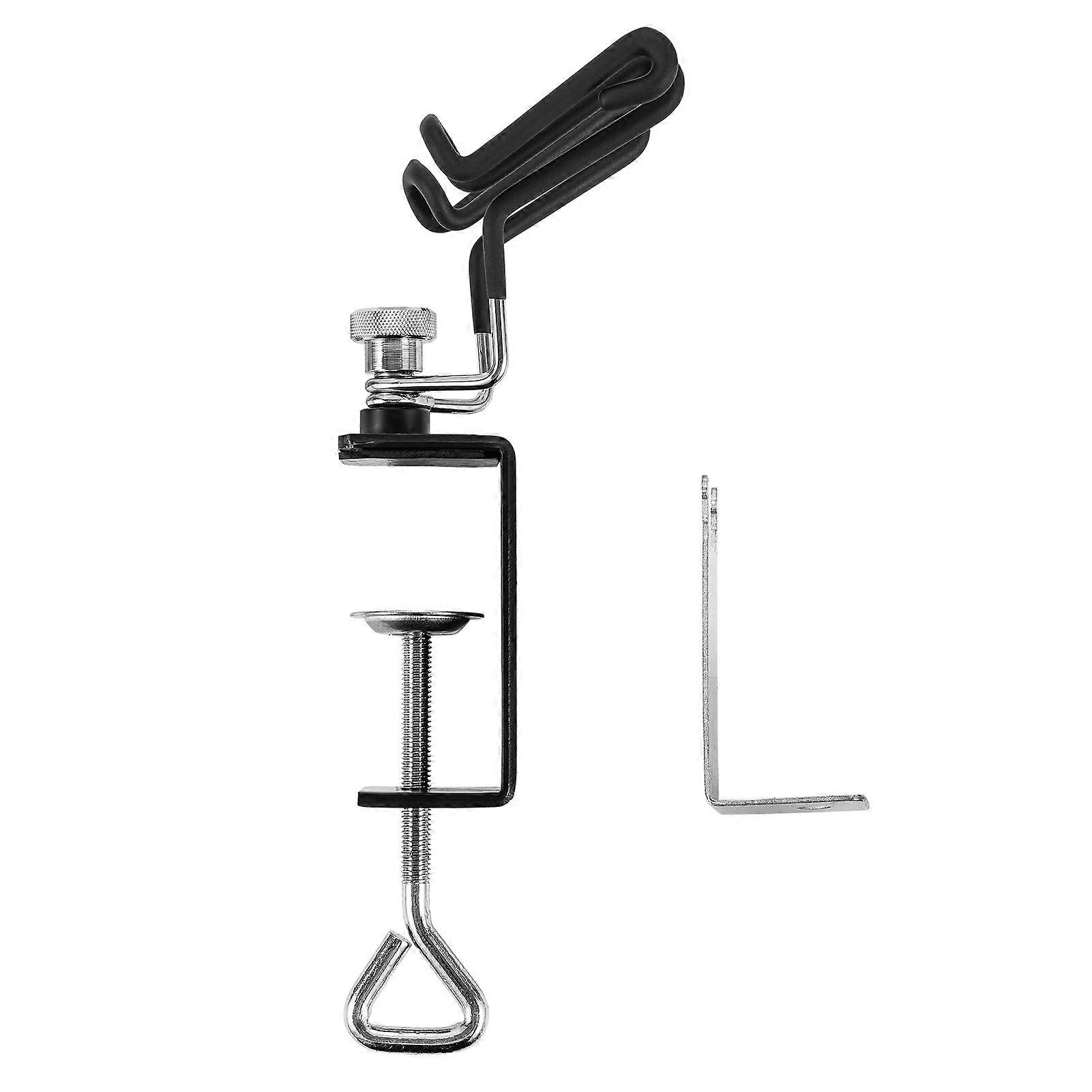 Universal Airbrush Halter Ständer Airbrush Rack Tool Zwei-Bürstenhalter Klemmtisch Ständer