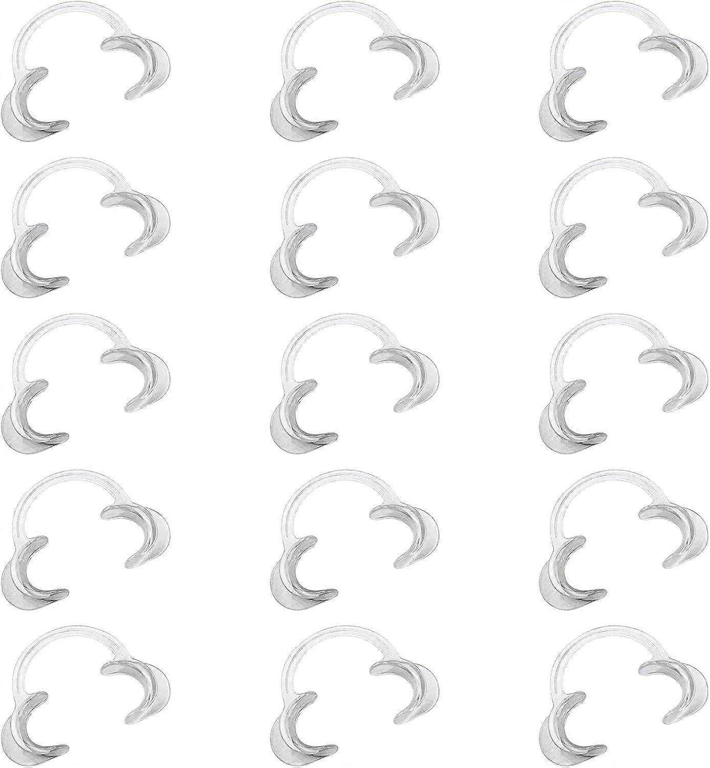 Mouth Opener,20Pcs Dental Mouth Opener,C-Shape Cheek Retractors for Open Mouth Game,Dentistry,Teeth Whitening,Suitable for Adults and Kids