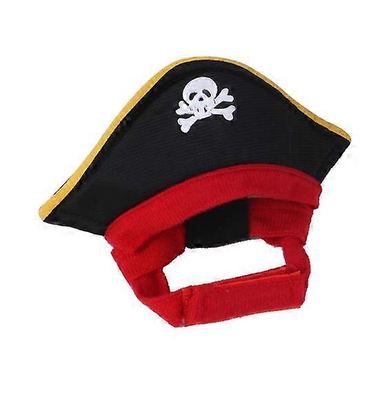 Hat，Pirate Shape Hat Adjustable Design for Pets Wearing