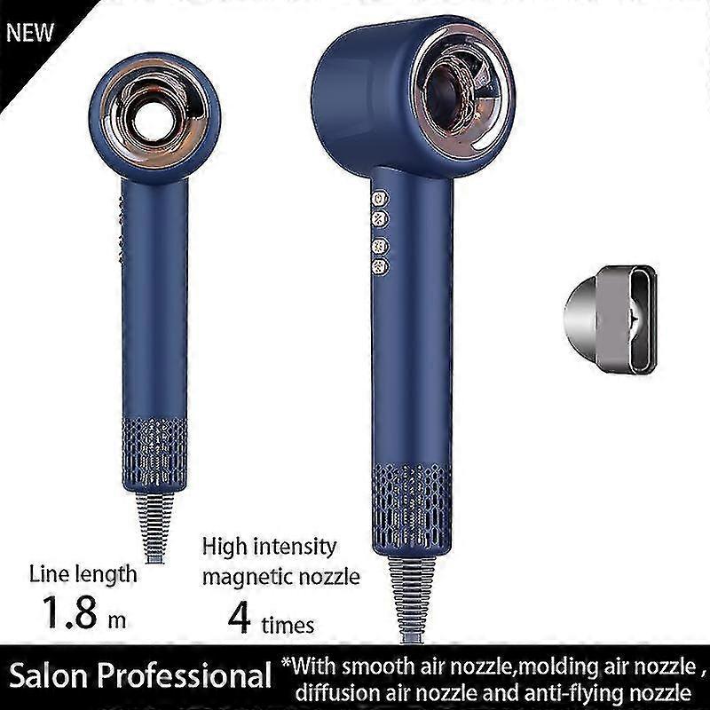Profesyonel Saç Kurutma Makinesi Yapraksız Saç Kurutma Makinesi Salon Negatif İyonik Fön Makineleri Sıcak / Soğuk Hava Fön Makinesi Ücretsiz Kargo