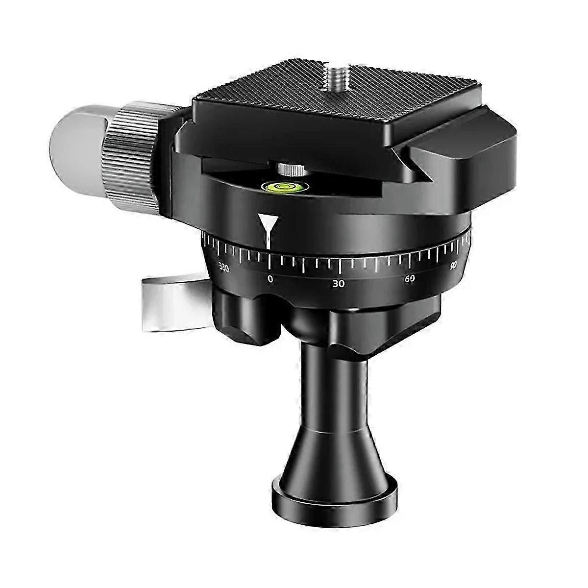 Ka18 Slr Camera Gimbal 360 Degree Rotating Metal Panoramic Spherical Gimbal Projector Gimbal With Quick Release Plate