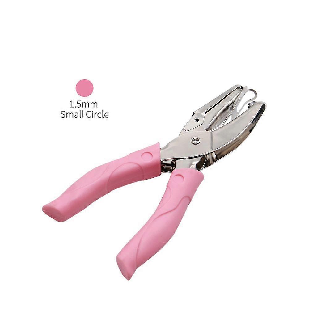 1.5MM Handle Hole Punch DIY Loose-leaf Paper Cutter Single Hole Puncher For Scrapbooking Tools Office Binding Supplies Betterlifefg