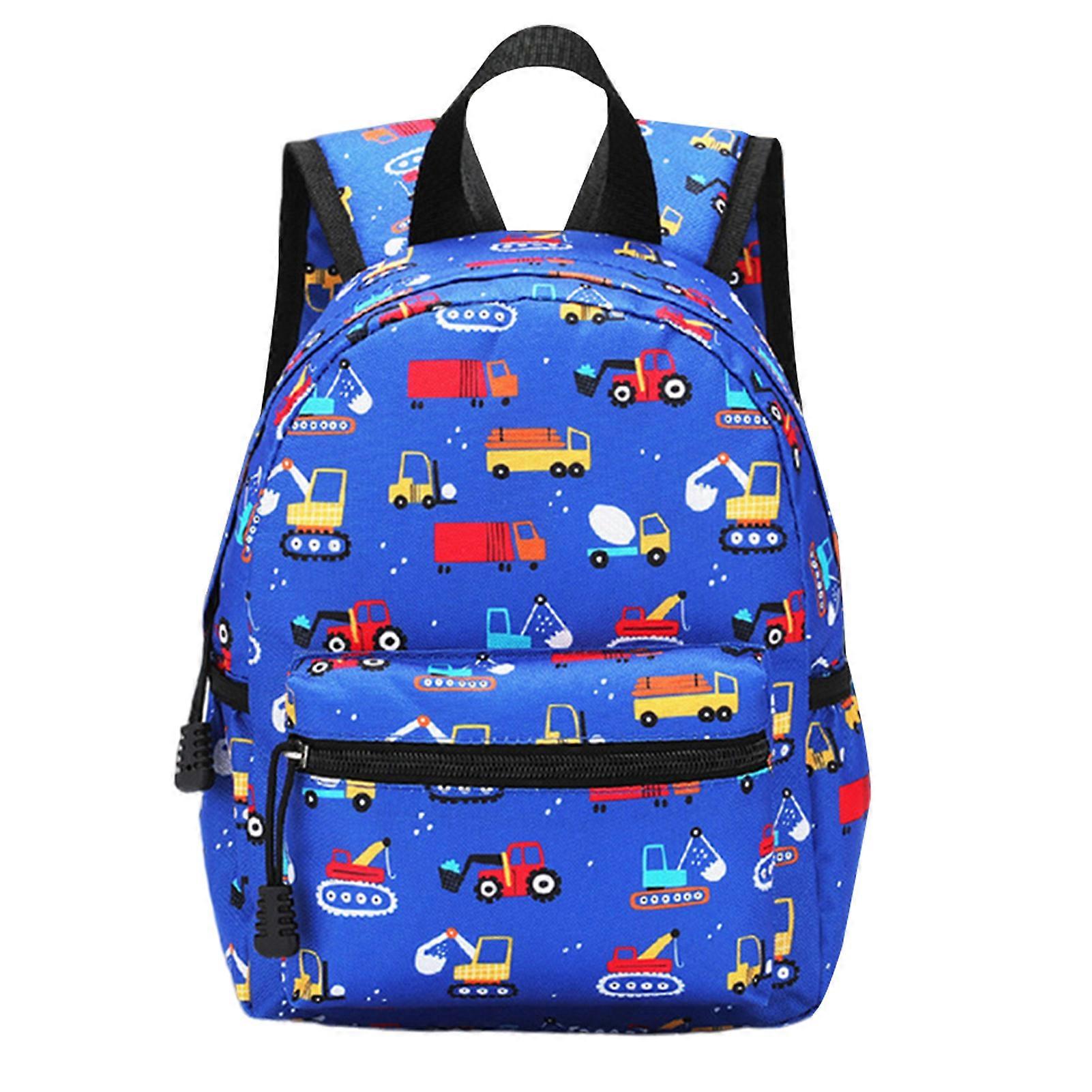 Mini Toddler Backpack Large Capacity Zipper Closure Machine Washable Non-Fading Baby Backpack Multi-Purpose Schoolbag Jikaix