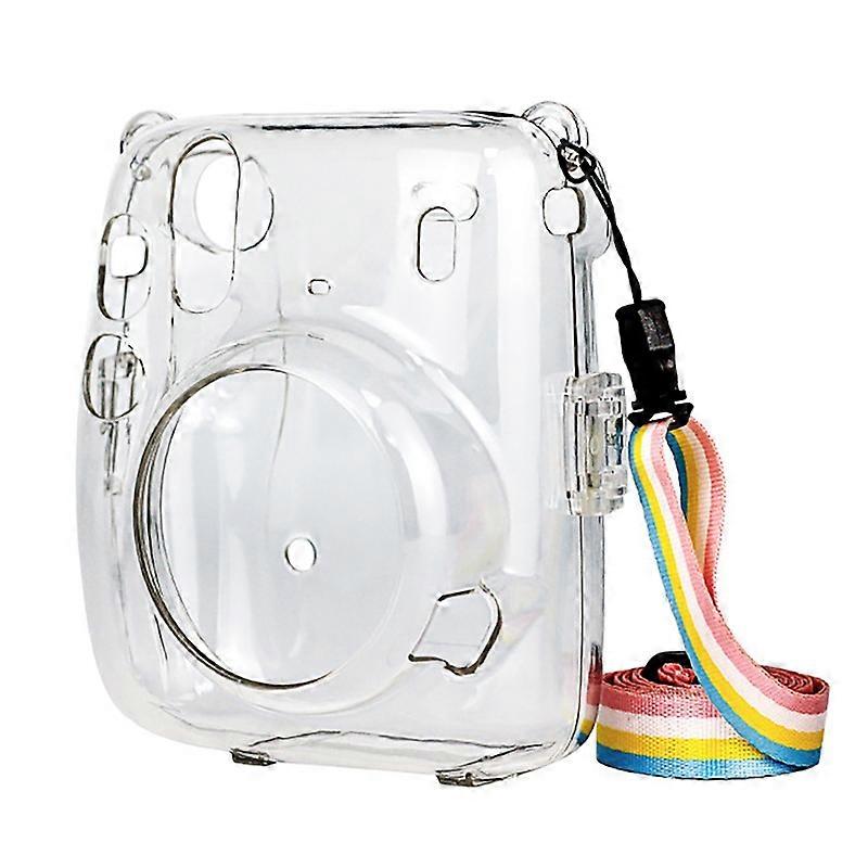 Protective Case Transparent Scratch Resistant Dustproof Instant Camera Protective Cover for Instax Mini 11 JIKAIX