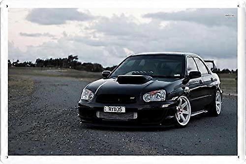 Placa de Pôster de Metal para Automóvel Carro Veículo por Jake Box (8"x12" polegadas) A-CAR02168