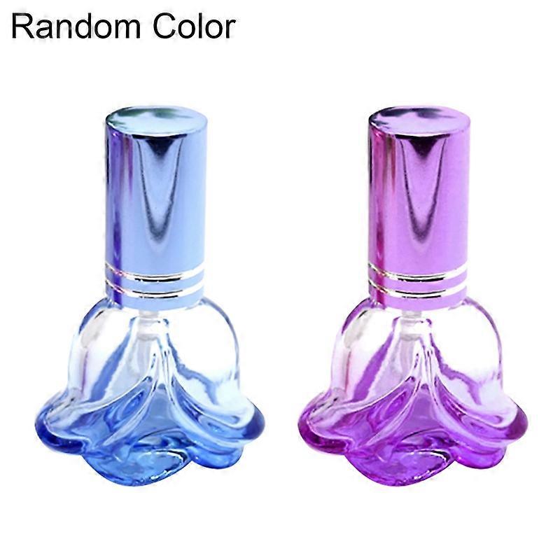 6ml Rose Portable Travel Refillable Spray Perfume Atomizer Glass Empty Bottle JIKAIX