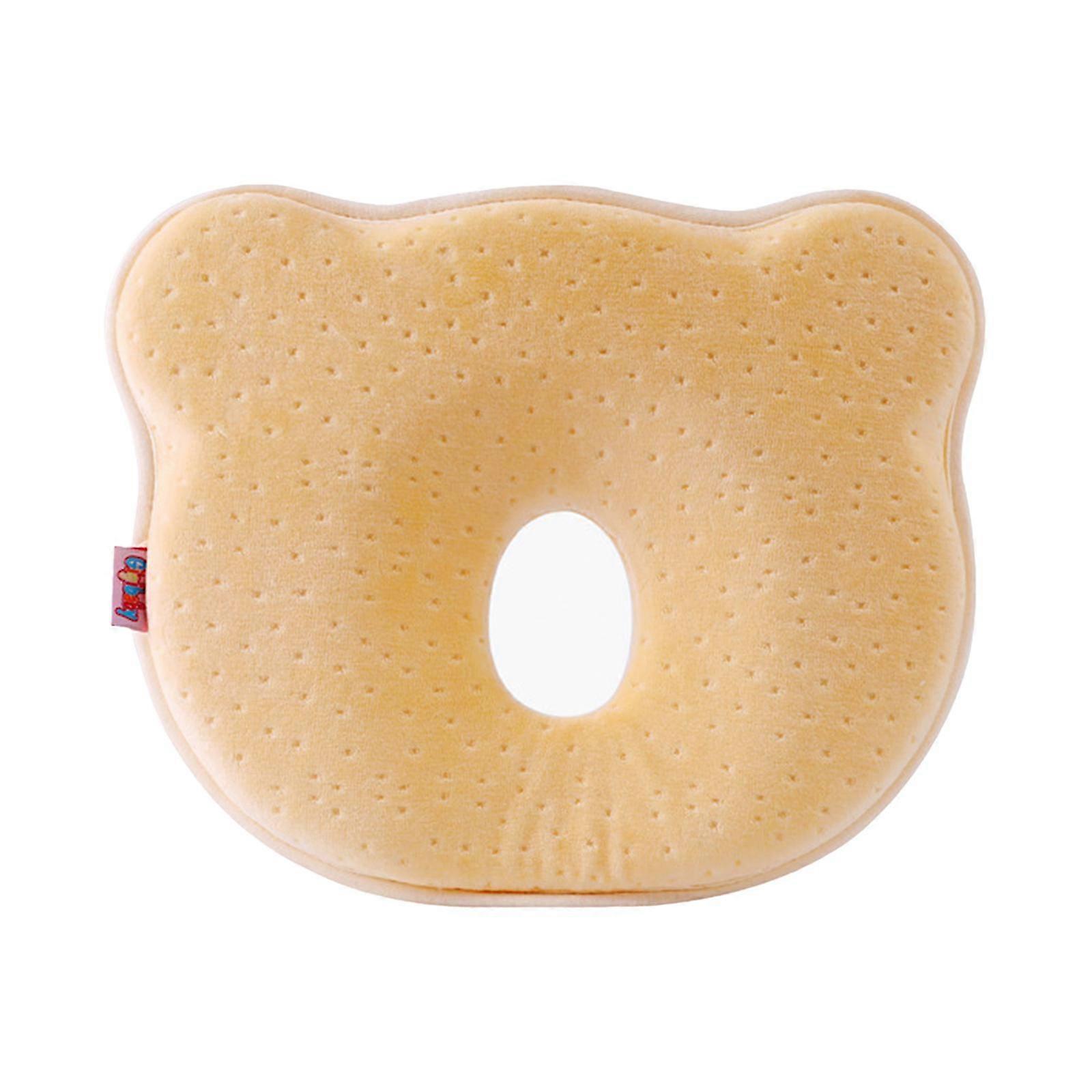 Memory Foam Baby Pillow Ergonomic Breathable Avoid Flat Head Newborn