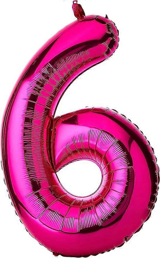 Eşsiz Parti 40 inç Dev Pembe Folyo 1 ila 9 9