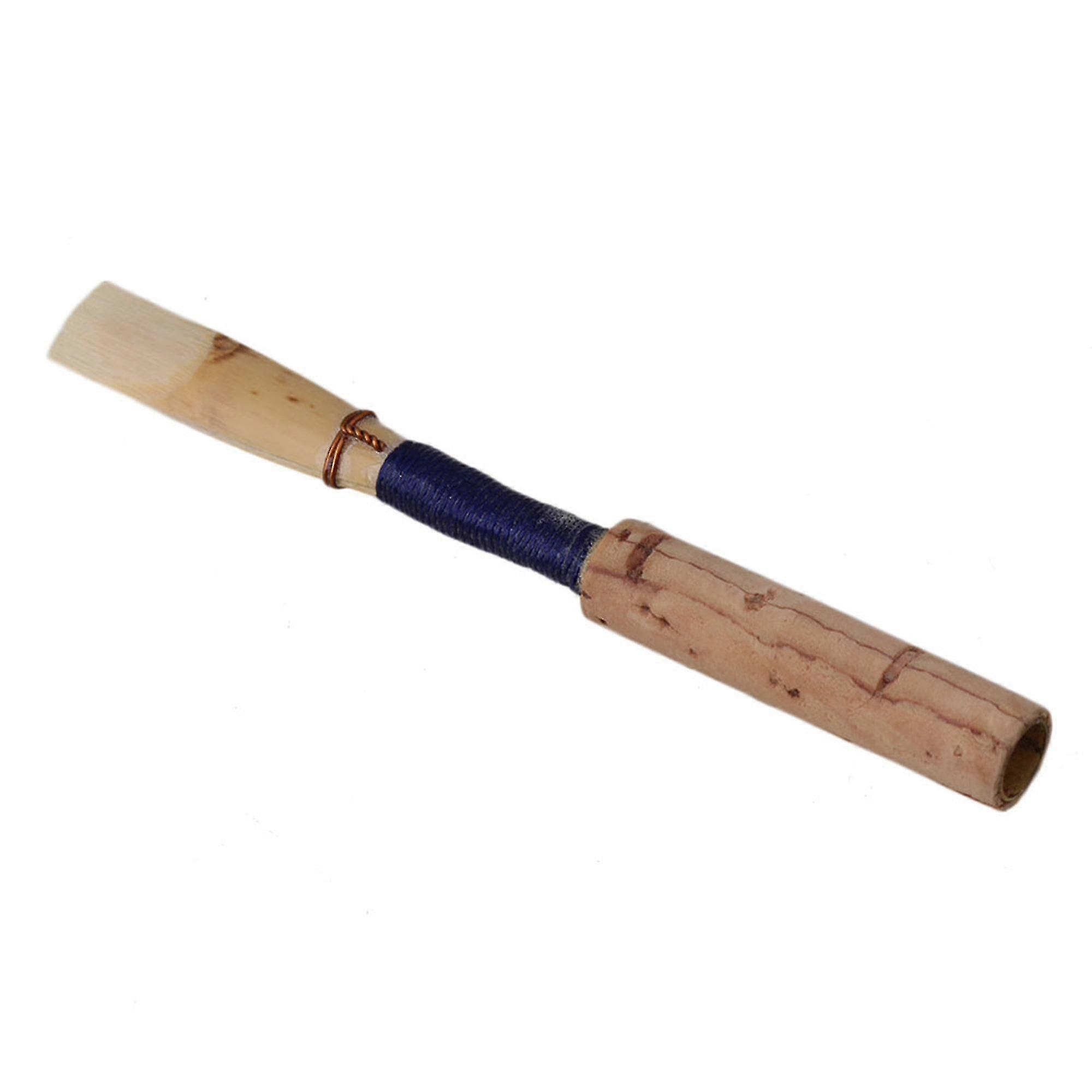 10 X Medium 2.5 Oboe Reeds S With Tube H 7.2cm