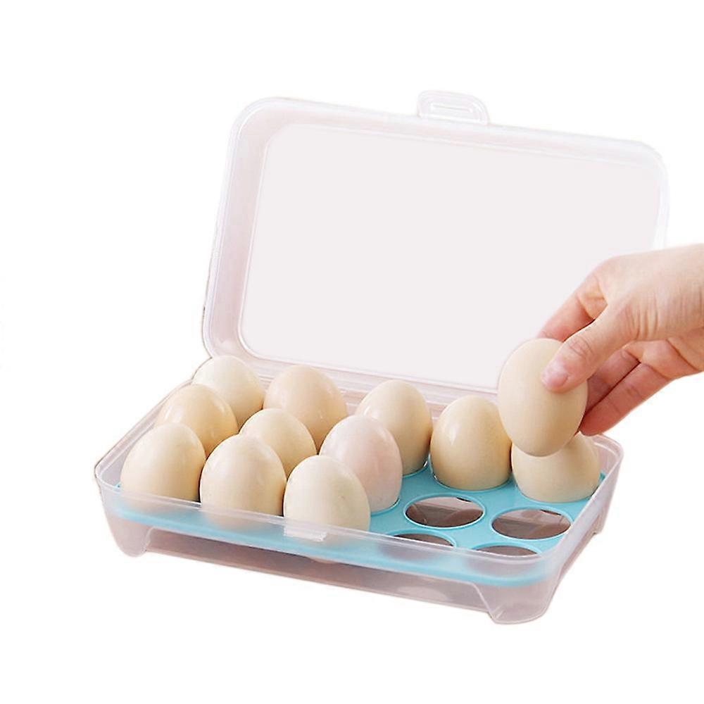 Storage Boxes Useful Refrigerator Eggs Storage Box 15 Eggs Food Storage Container Case_c24071176