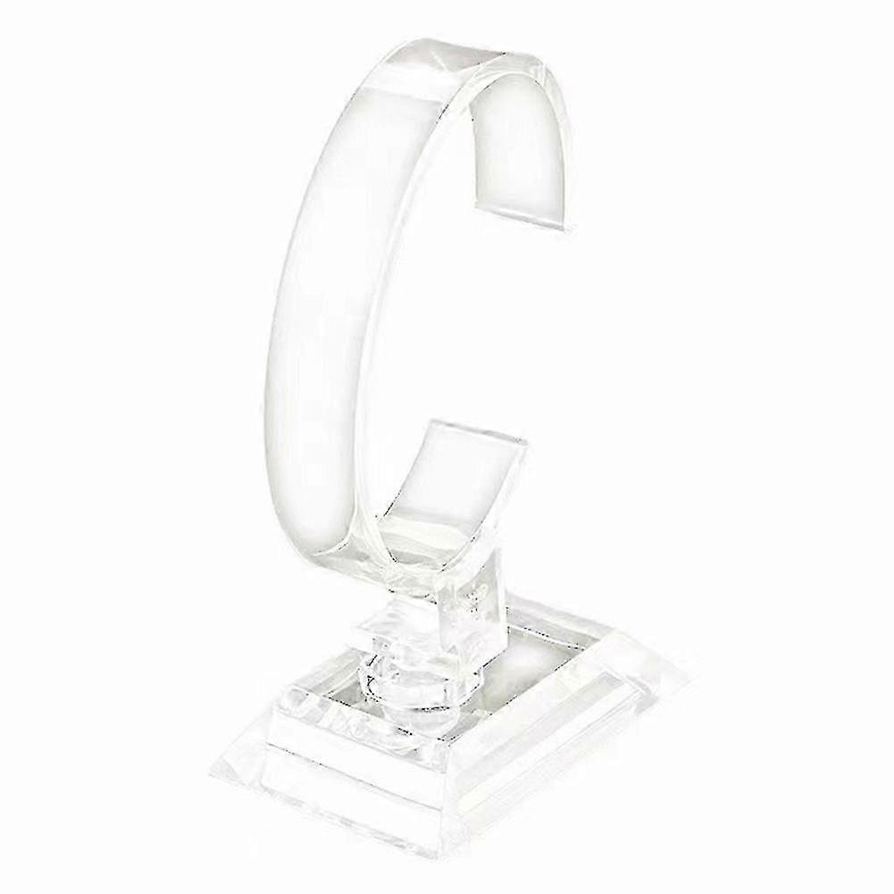 C-shape Watch Display Stand Dismountable Transparent Jewellery Organiser For Display Table