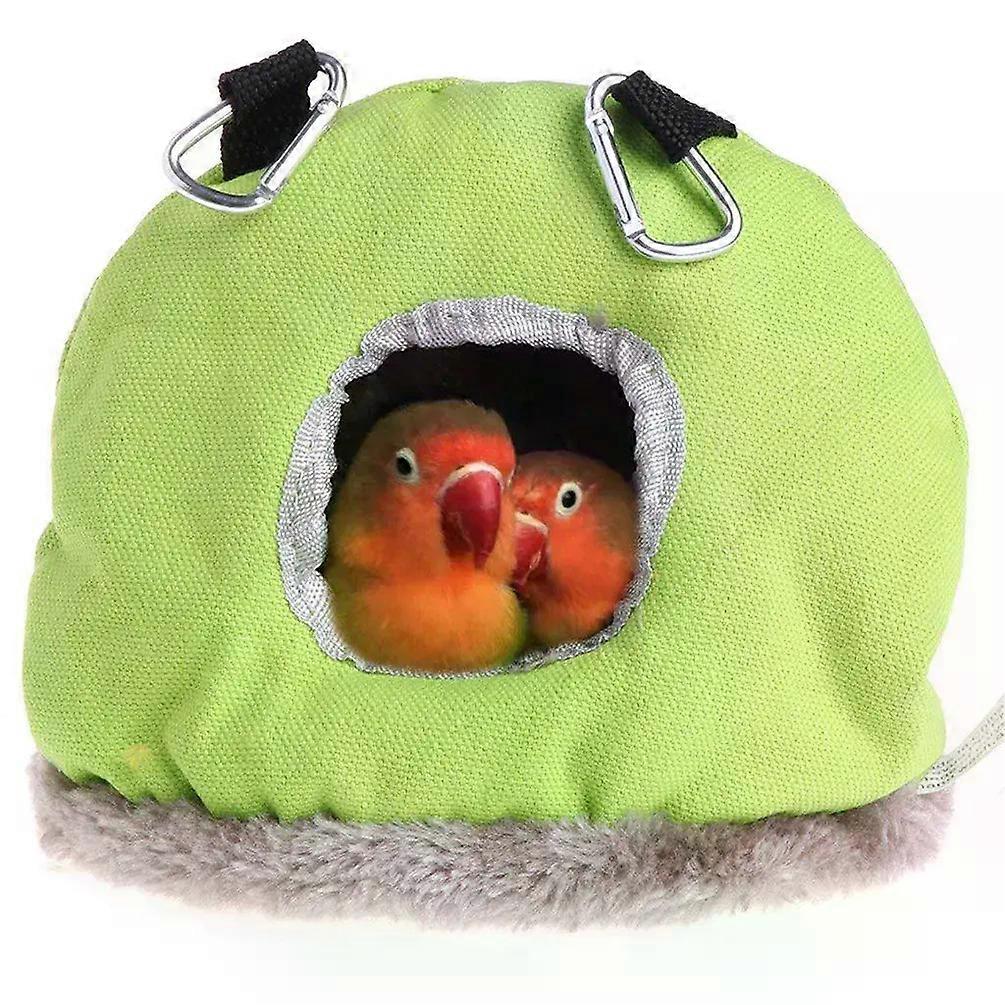 Pet Bird Προμήθειες Γύρος Ζεστό Φωλιά πουλιών Παπαγάλος Bird House Βαμβάκι αιώρα Bird Cage Parakeet Budgie Hut Σκηνή Κρεβάτι Κρεμαστό σπήλαιο