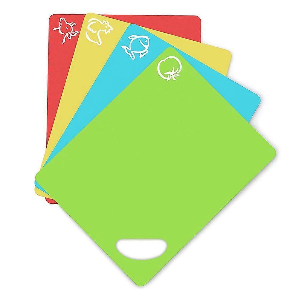 Kitchen plastic cutting board can be bended, classified, thin cut, multi-function