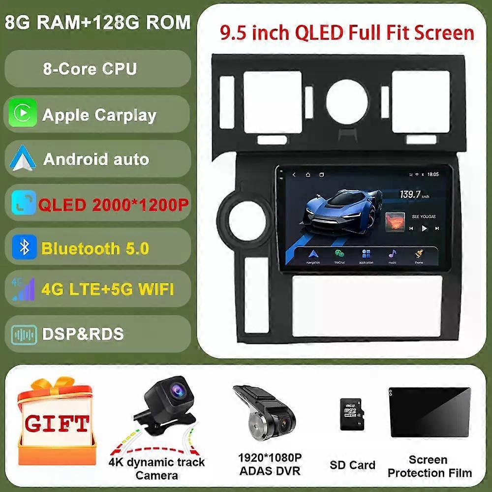 Android For Hummer H2 E85 2007-2009 Car System Multimedia Video Player Navigation Gps Carplay Screen Player Gps Navigation Audio