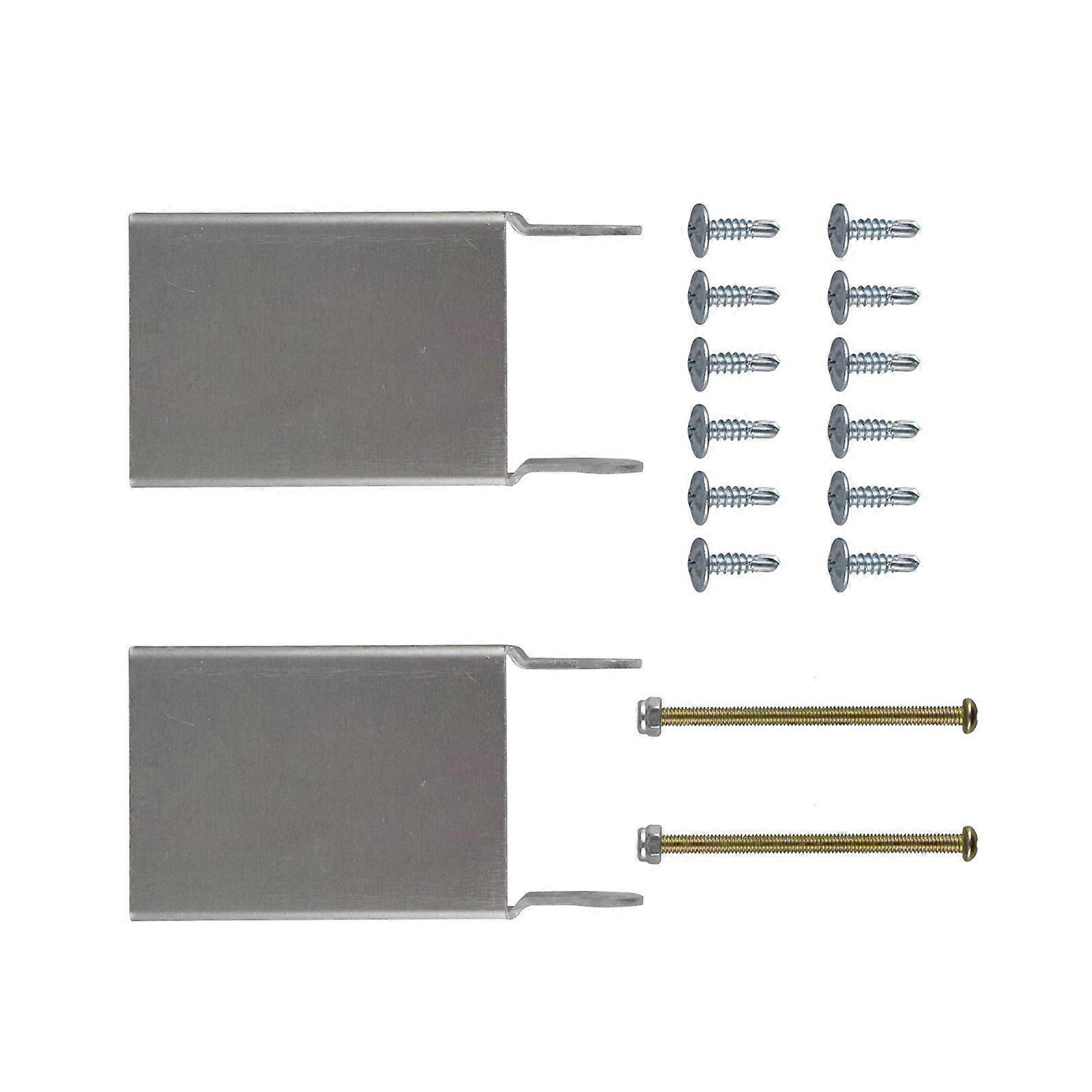 2 Pieces Front Storage Lid Replacement Hinge Kit Compatible for Polaris