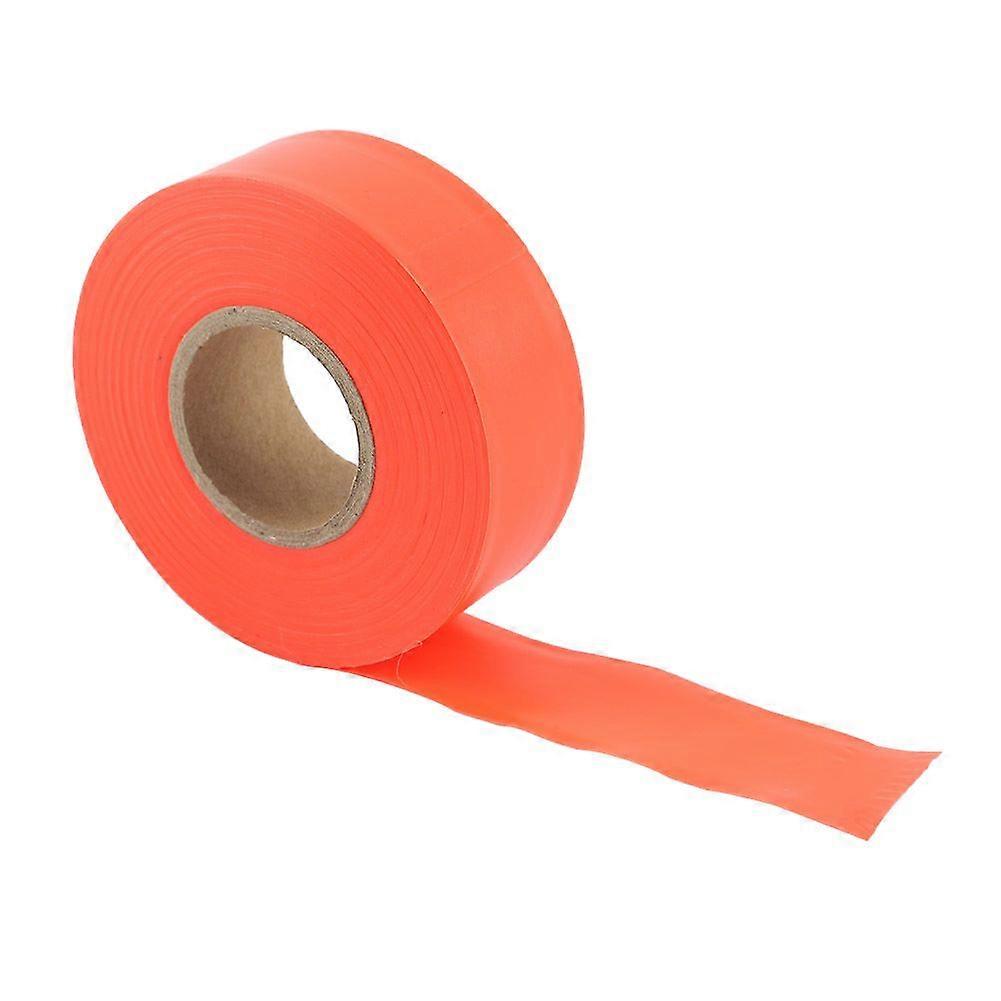 High Visibility Camping Marking Ribbon Roll Caution Tape(Orange)