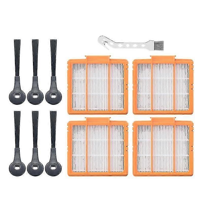 11pcs Filter Side Brush Replacement Accessories For Shark Av2501ae Ai