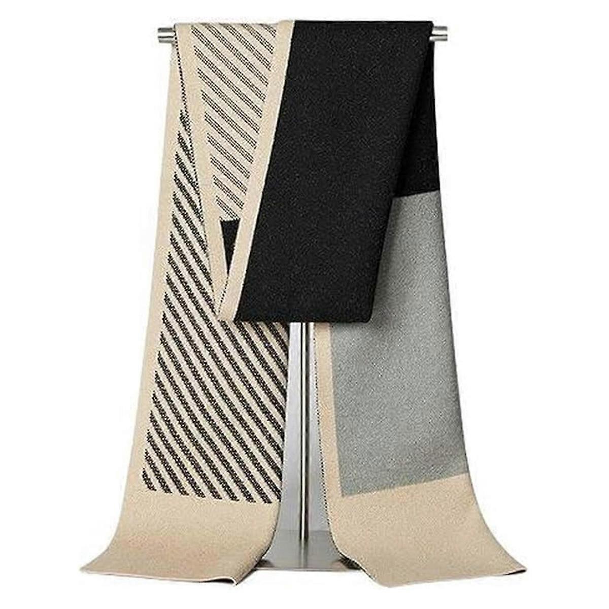 Thermal Wool Scarf, Men, Winter, Casual