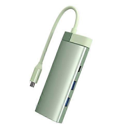 ZRUXE HB-316 7 in 1 Multifunctional Type-C Docking Station USB Hub Docking Station Converter