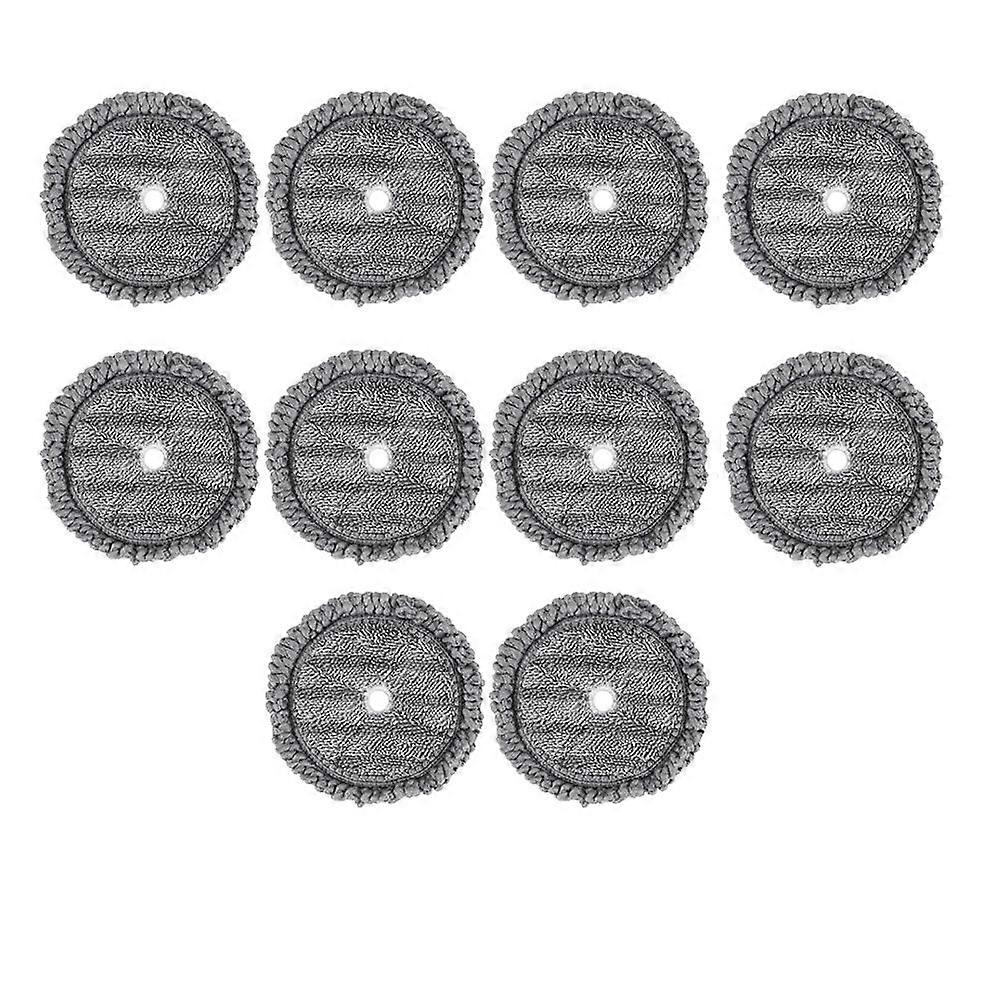 10Pcs Vacuum Cleaner Robot Mopping Machine Cleaning Cloth Spare Replacement Mop Pads Rags for A9 St