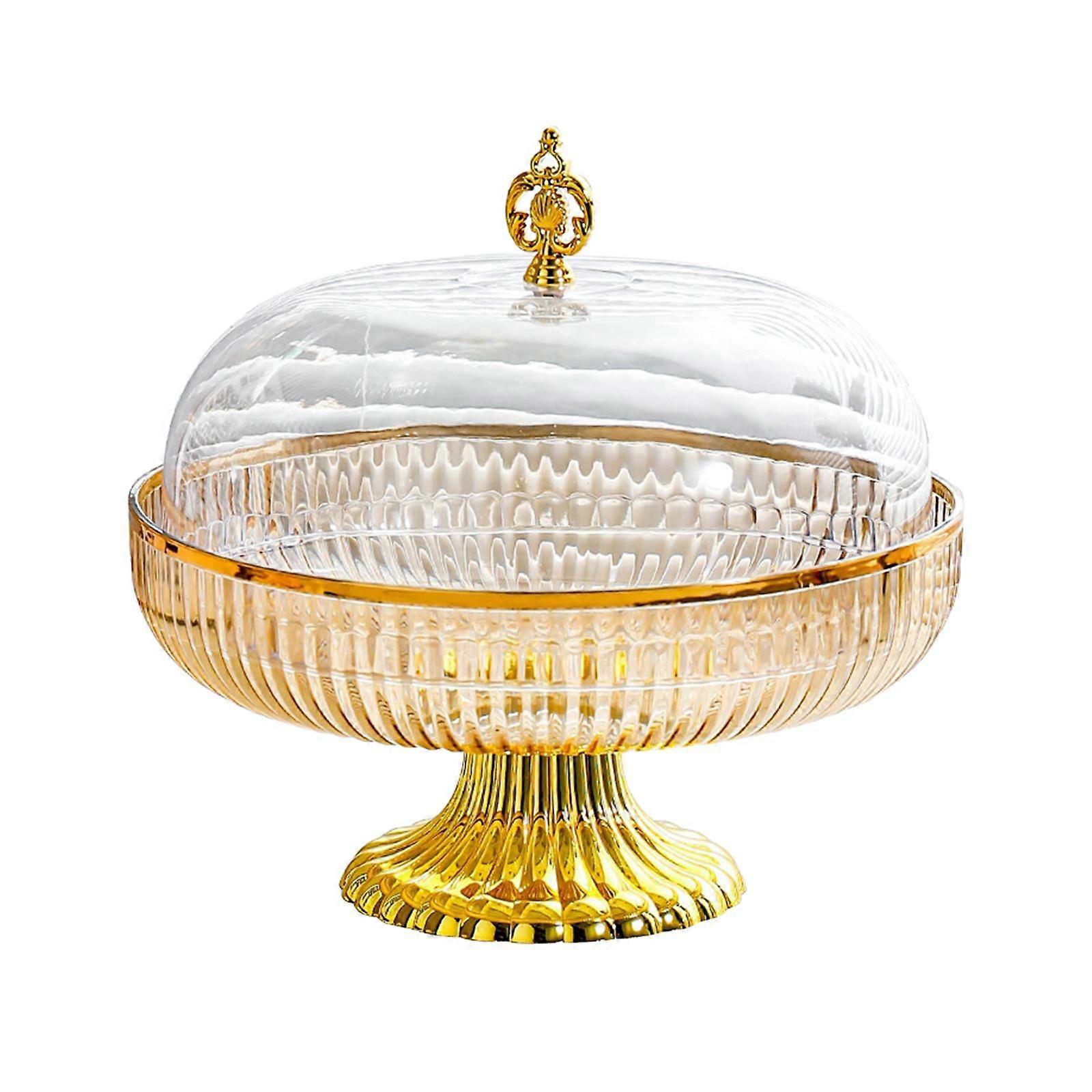 Cake Stand with Lids Serving Tray Fruit Platter Dessert Serving Platter for
