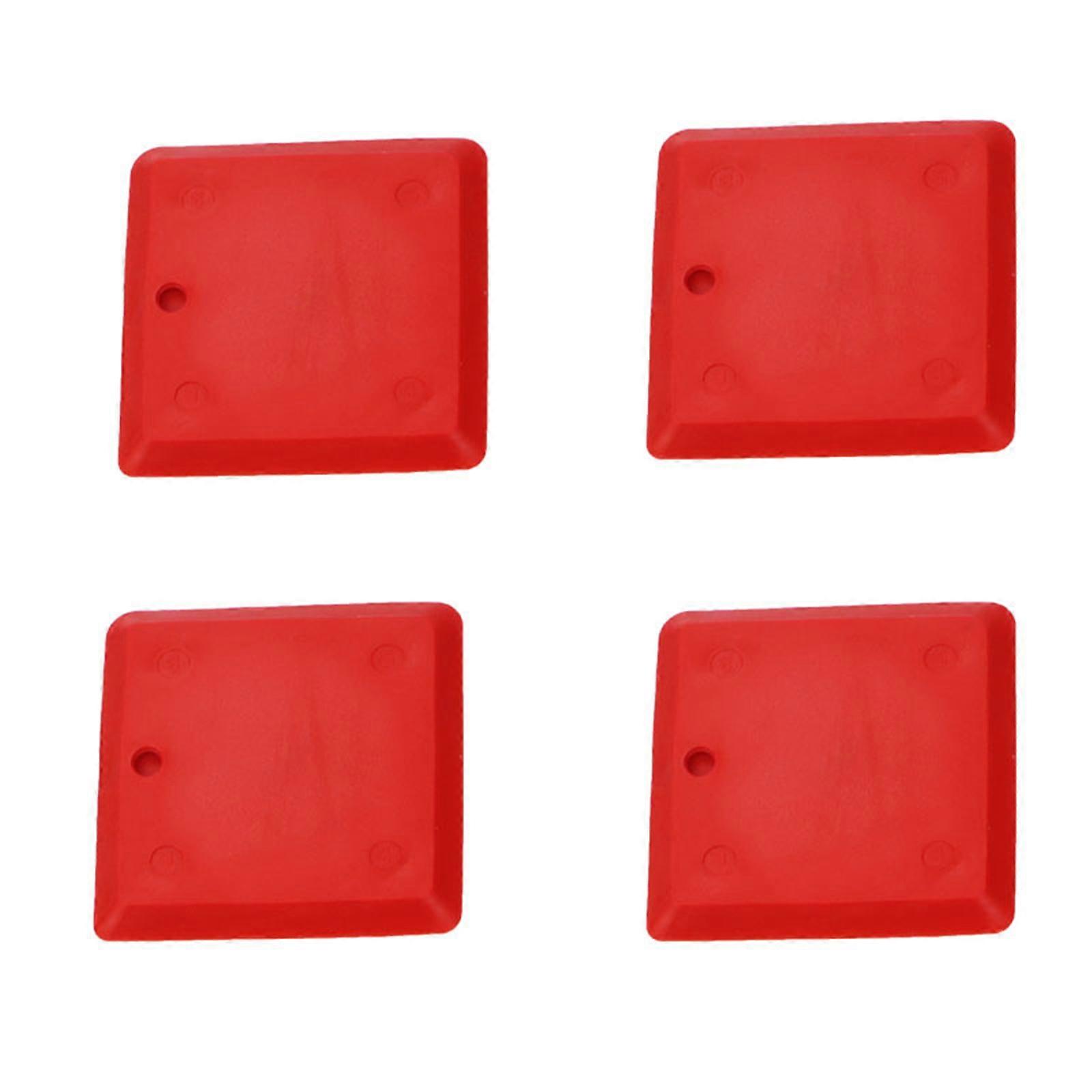 4Pcs Caulking Tool Kit Silicone Joint Sealant Spreader Spatula Scrapers Edges Repair Tool Multifunctional Scrapers Set