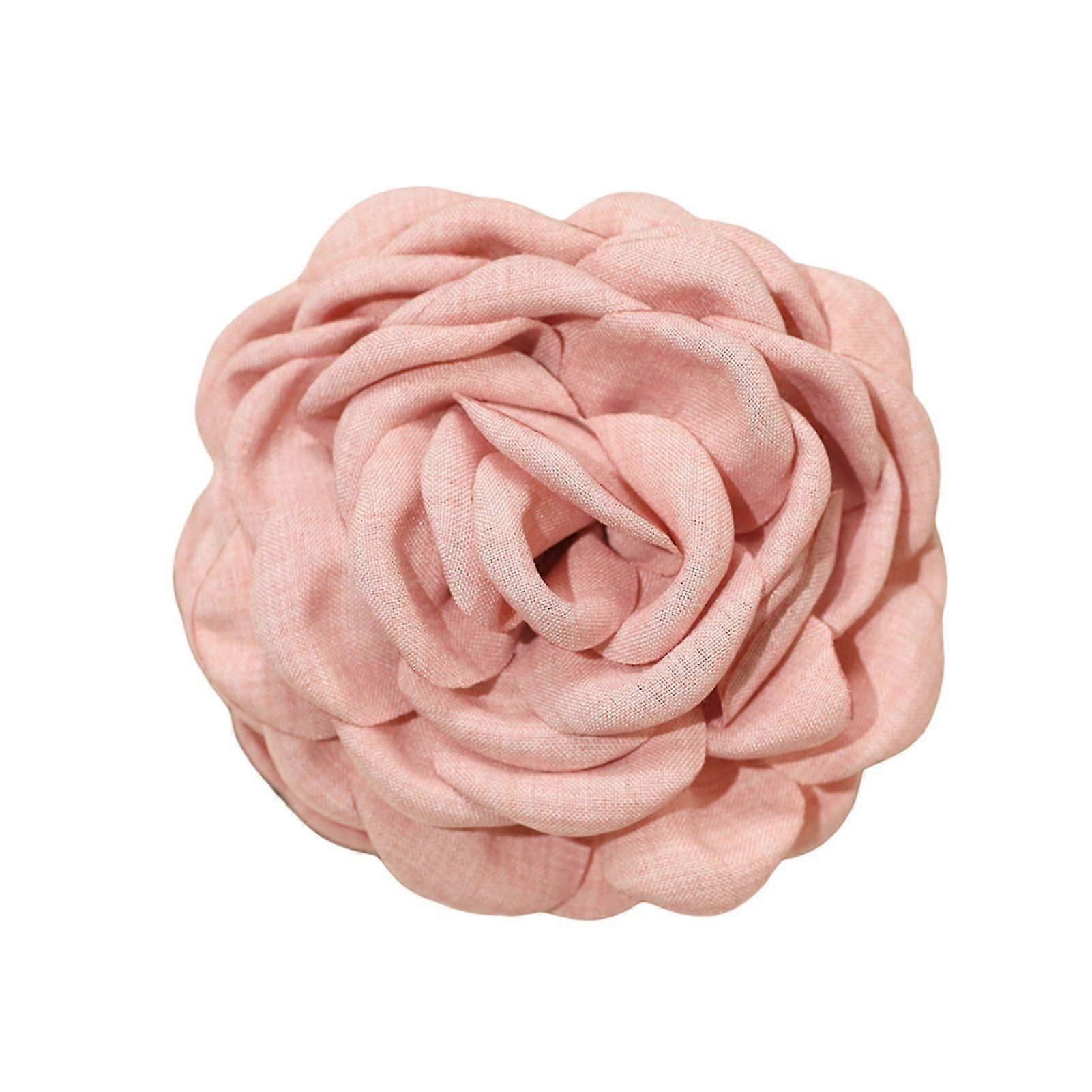 Accessoires de douche antidérapants en forme de fleur 3D, rose