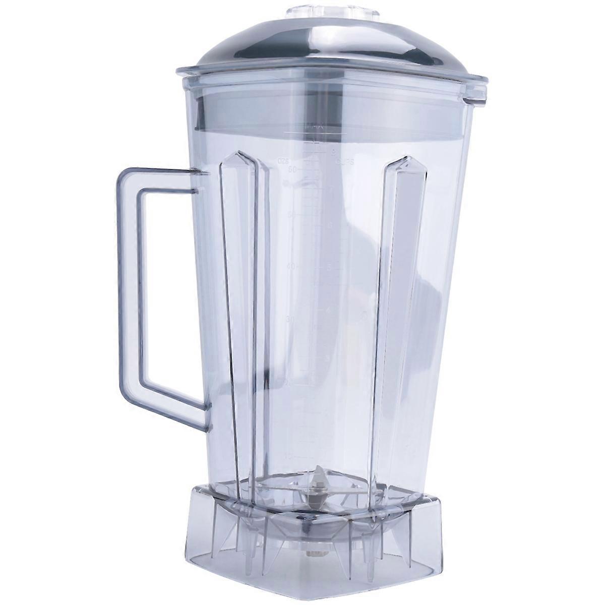 Spare Jug for Blender Replacement Part Transparent 2L Capacity Blender Spare Compatible for SILVER B