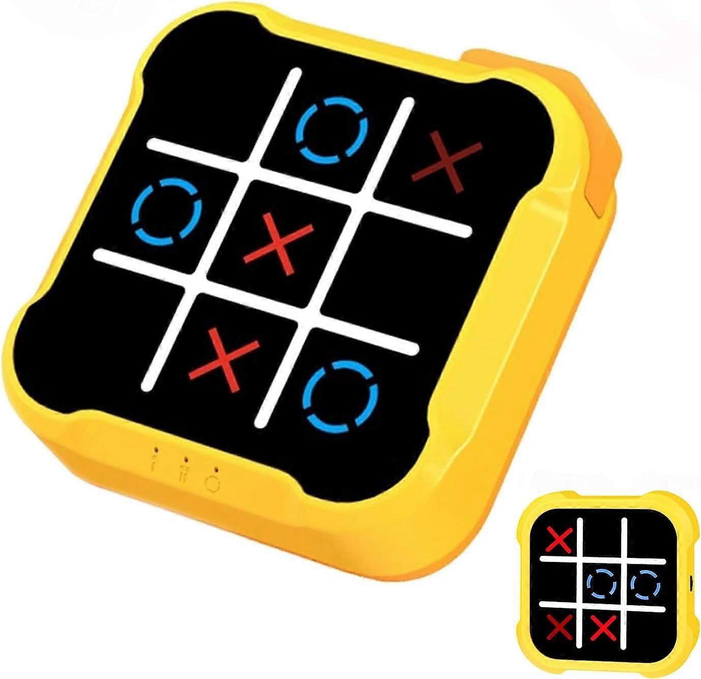 Electronic Tic Tac Toe Game for Travel, Portable Battery-Operated Design, Compact Size, Perfect for Kids and Adults