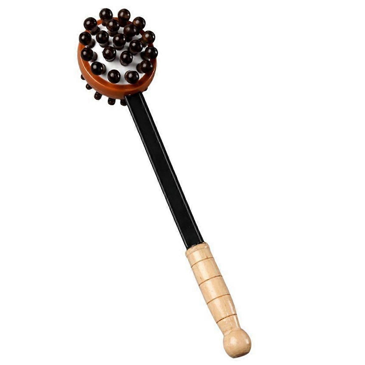 Back Knock Massage Handheld Round Head Back Pounding Massage Hammer