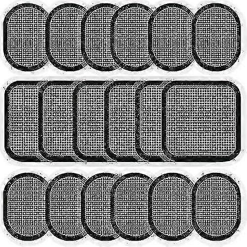 6-Pack Gel Inserts for Universal Abdominal Belts - 18 Pads Included