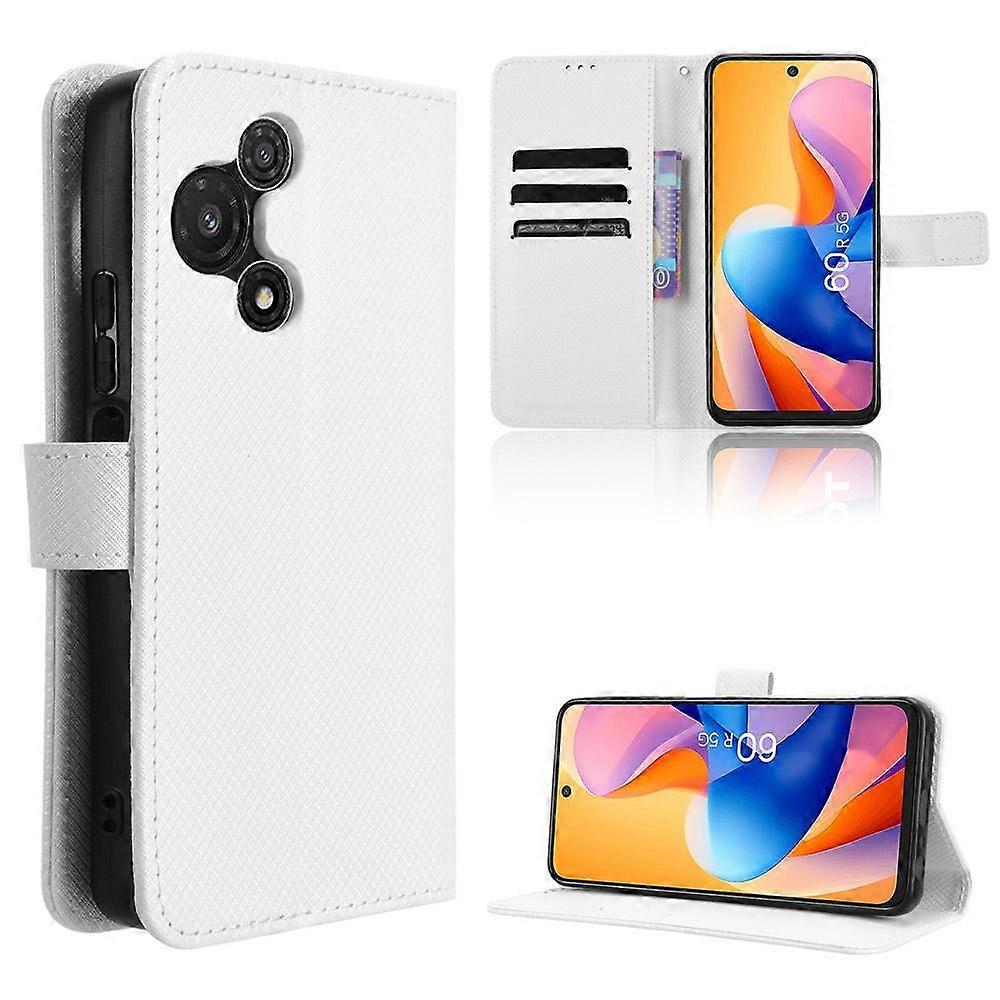 ダイヤモンドテクスチャレザー電話ケース