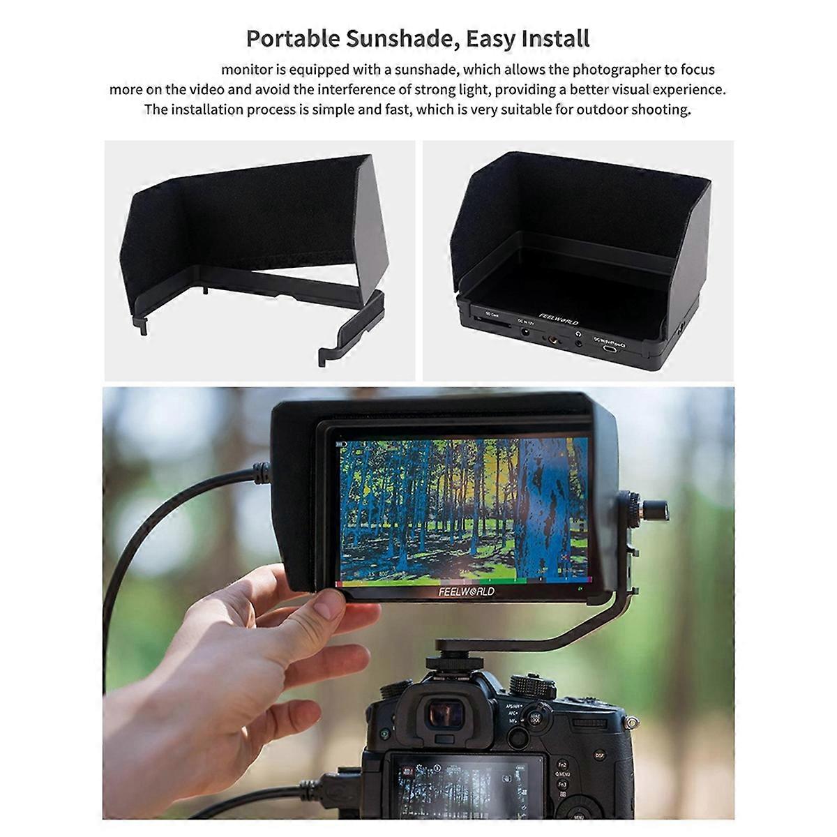 Camera Touch Monitor F6 PLUS 6Inches Touch Monitor