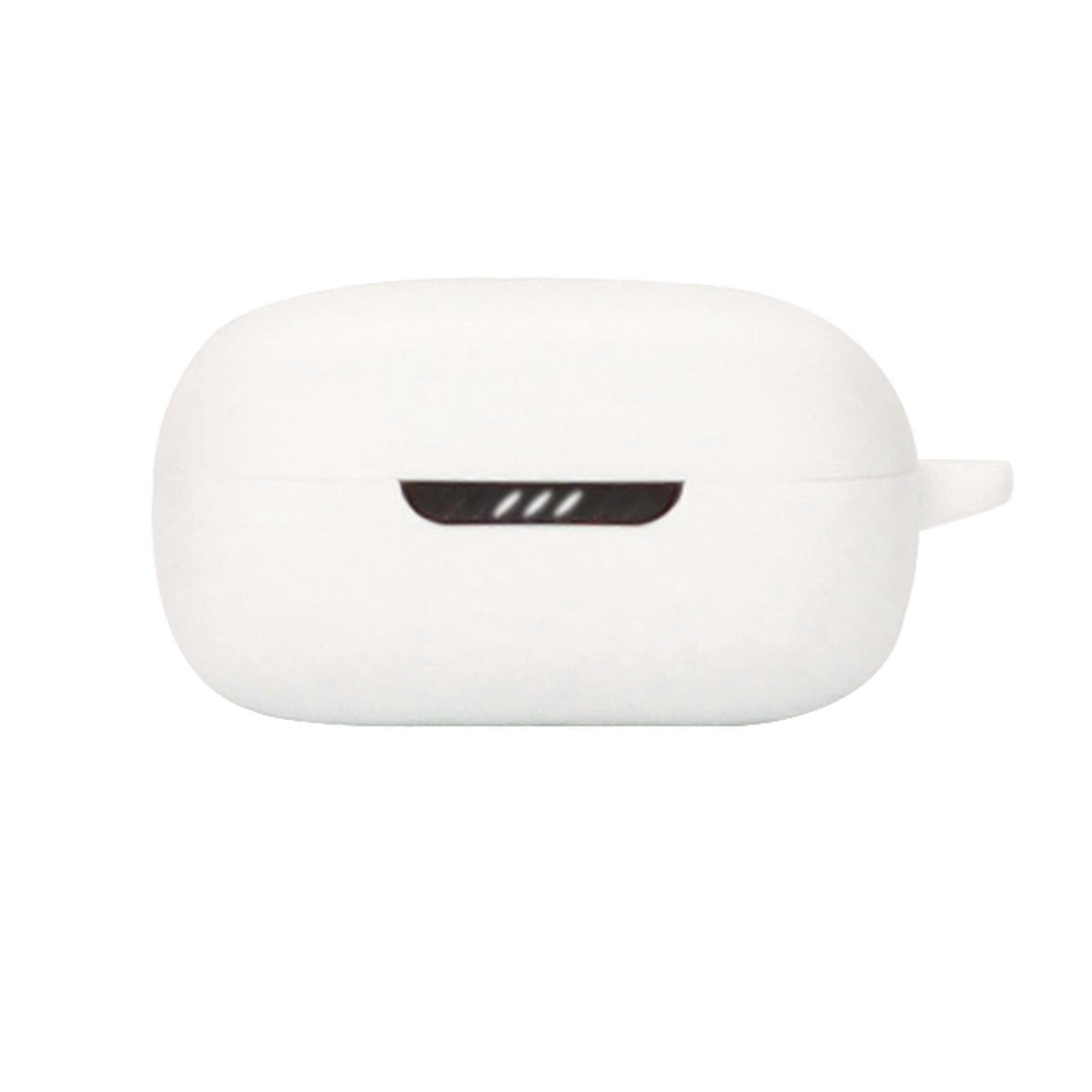 Convient pour JBLLive Pro 2 Écouteur Lavable Housse de protection Léger pour étui Résistant aux chocs Étanche SSilicone le Blanc