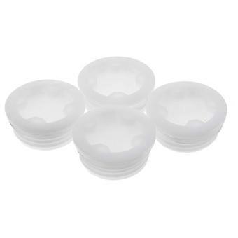 4pcs Bung Plastic Oil Drum Plastic Barrel Drum Bung Drum Lid Caps (White)-YuJia