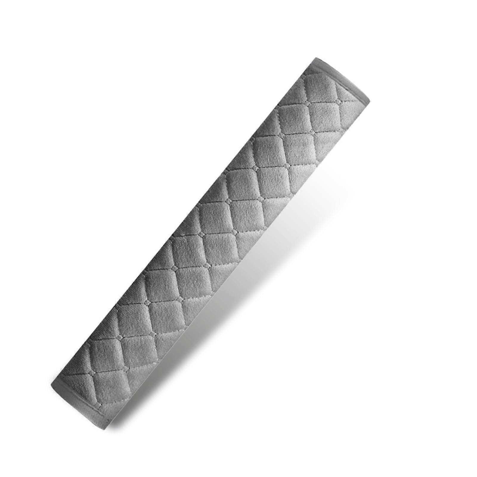 Soft Crystal Velvet Car Seat Belt Protector for Universal Compatibility, Adjustable Shoulder Neck Support, Plush Comfort