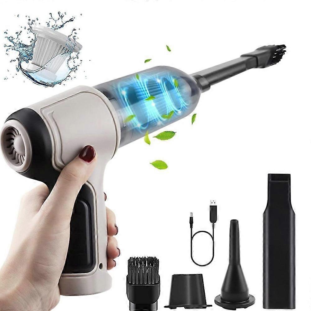 Multi-function portable rechargeable high-power handheld dust blower