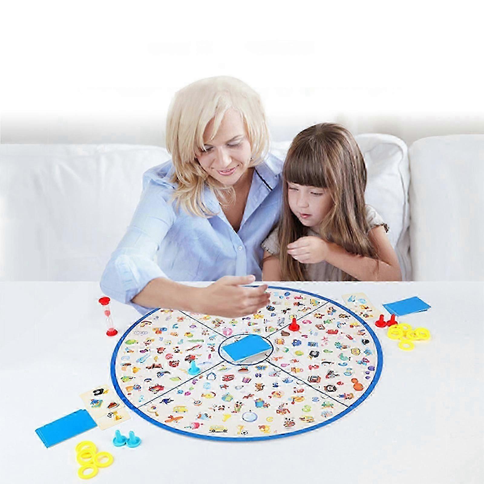 Board Game, Little Detective Card Game Memory Game Tabletop Game For Kids Families Party, Matching Game, Educational Toys For Kids Toddlers 3,4,5,6,7