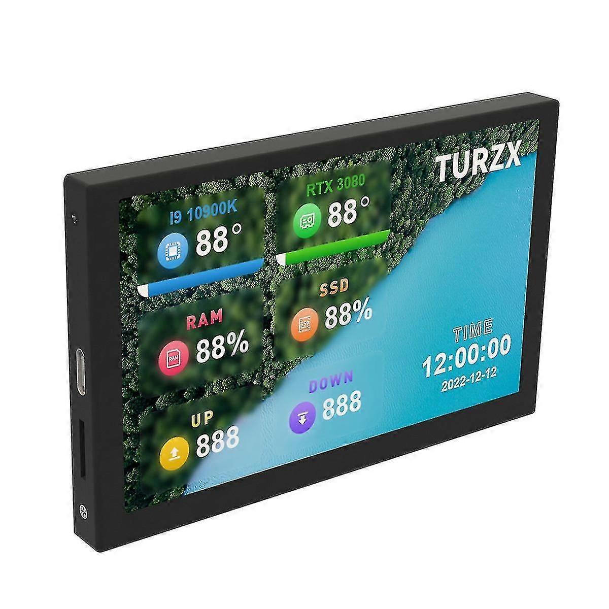 Computer Moning Sub-screen 5-inch Ips Typec Sub-screen Chassis Of Aida64
