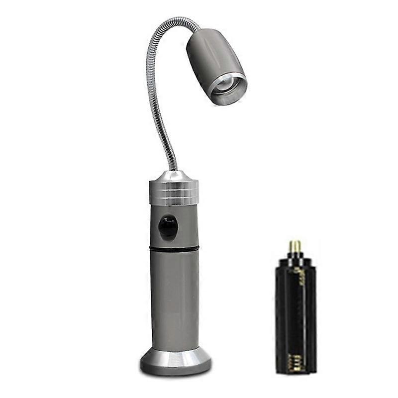 Multi-functional with Magnet Charging Rotary Zoom Turn Work Light Glare Flashlight, XPE Dry Battery